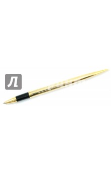 Ручка шариковая черная корпус золотого цвета (28-9470 500508)