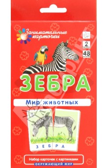 Зебра. Мир животных - Е. Гончарова