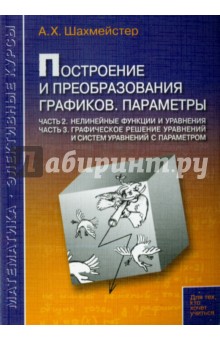 Построение и преобразования графиков. Параметры. Часть 2. Нелинейные функции и уравнения. Часть 3 - Александр Шахмейстер