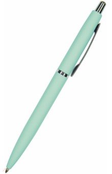Ручка шариковая автоматическая San Remo, синяя, цвет корпуса мятный, в футляре Bruno Visconti