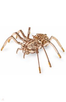 Конструктор деревянный 3D Spider. Паук