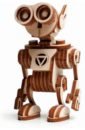 Обложка Конструктор 3D деревянный подвижный Робот Санни