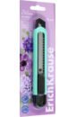 Обложка Нож канцелярский Butterfly Pastel Bloom, с автоматической фиксацией лезвия, 18мм, ассорти