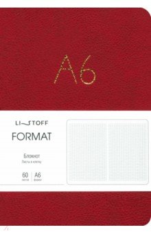 

Блокнот Format. No 4, 60 листов, клетка, А6+