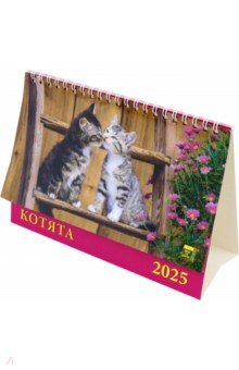 

Календарь настольный на 2025 год Котята