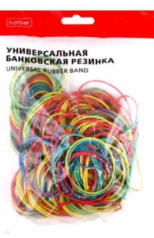 Резинка банковская цветная 50 мм х 80 мм 200 гр 272₽