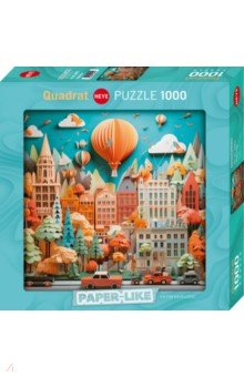 Puzzle-1000 Бумажный городской пейзаж 2980₽