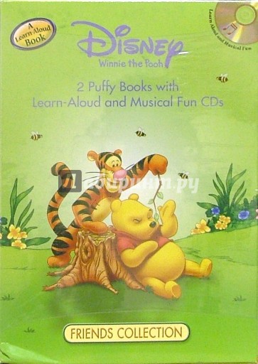 Winnie & Friends Coll: Pooh & Eeyore. Pooh & Tigger: 2 книги + 2 CD