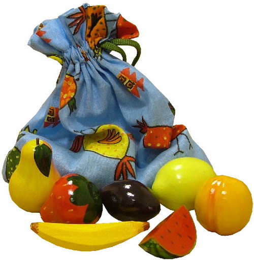 Иллюстрация 2 из 2 для Волшебный мешочек: Фрукты, ягоды (цв) | Лабиринт - игрушки. Источник: Лабиринт