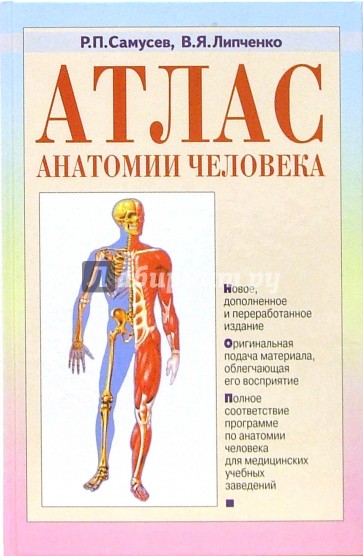 Атлас анатомии человека: Учебное пособие для студентов средних медицинских учебных заведений