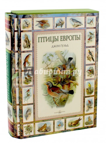 Птицы Европы (в футляре)