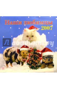 Календарь 2007 Наши любимцы (80601).