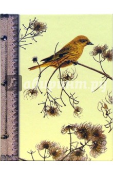 Ежедневник недатированный: Желтая птица на сосне (Е160104).