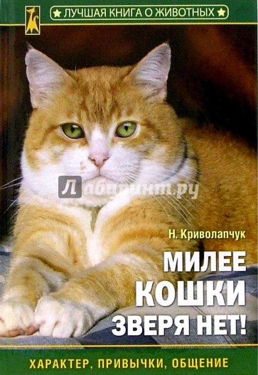 Милее кошки зверя нет!