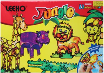 Иллюстрация 2 из 10 для Клей для витража 20 граммов 7 цветов Jungle (WPJP-20SE-7) | Лабиринт - игрушки. Источник: Лабиринт
