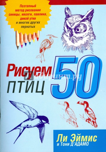 Рисуем 50 птиц