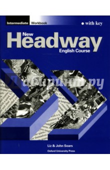 Обложка книги New Headway Intermediate (Workbook with key), Soars Liz, Soars John