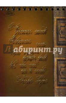 Блокнот 40 листов Рукописи (21523).