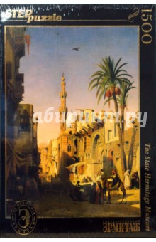 Step Puzzle-1500 (83207) Улица Эзбикия в Каире.