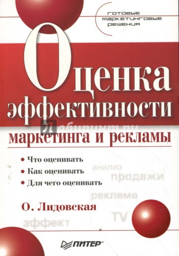 Оценка эффективности маркетинга и рекламы. Готовые маркетинговые решения