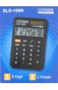 Калькулятор карманный Citizen черный, 8-разрядный (SLD-100N).