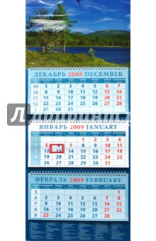 Календарь 2009 Родные просторы (14811).