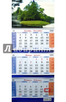 Календарь 2009 Деревья. Река (10).
