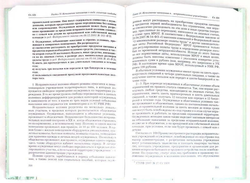 Иллюстрация 1 из 5 для Комментарий к уголовно-исполнительному кодексу Российской Федерации | Лабиринт - книги. Источник: Лабиринт