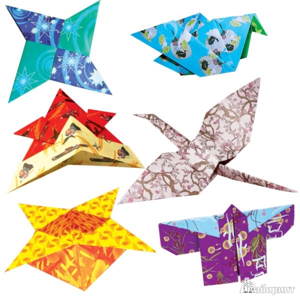 Иллюстрация 1 из 2 для Японское оригами (АБ 11-421) | Лабиринт - игрушки. Источник: Лабиринт