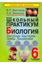 Школьный практикум. Биология. Растения. Бактерии. Грибы. Лишайники. 6 класс - Викторов Владимир Павлович, Никишов Александр Иванович