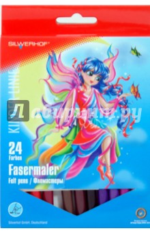 Фломастеры 24 цвета Fairies (872425-01).