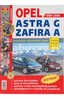  Opel Astra G, Zafira  (1998-2006). , , 
