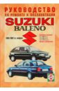 Руководство по ремонту и эксплуатации Suzuki Baleno 1995-2002гг. выпуска бензин газовые стойки для suzuki baleno wb ew 2015 2020 подъемник багажника хэтчбека поддерживает амортизаторы пружинный стержень амортизатор