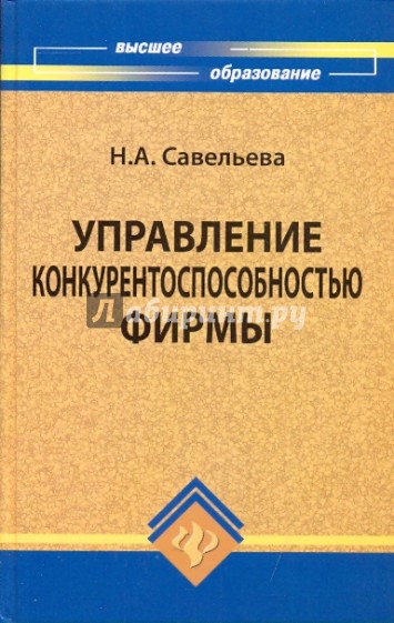 Управление конкурентоспособностью фирмы
