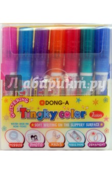 Набор маркеров декоративных 7 цветов Tingky color (TC650).