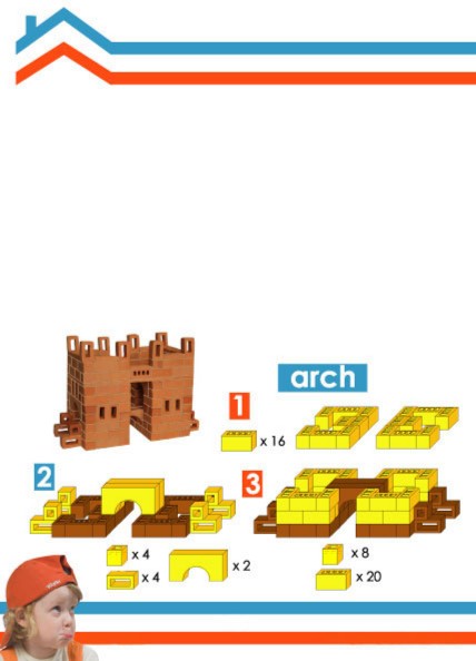 Иллюстрация 3 из 6 для Строительный набор: Арка (204) | Лабиринт - игрушки. Источник: Лабиринт