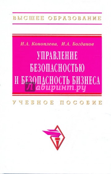 Управление безопасностью и безопасность бизнеса. Учебное пособие