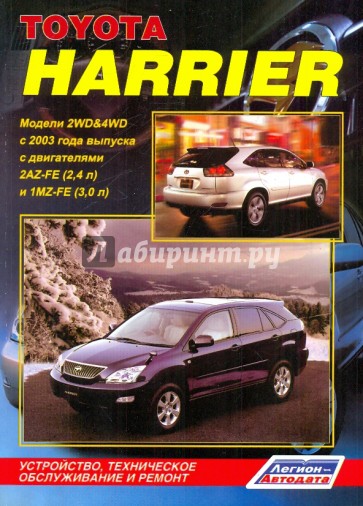 Toyota Harrier 2WD&4WD с 2003г