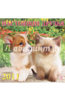 Календарь. 2011 год. Настоящие друзья (71012).