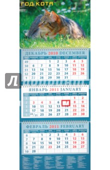 Календарь. 2011 год. Год кота. 