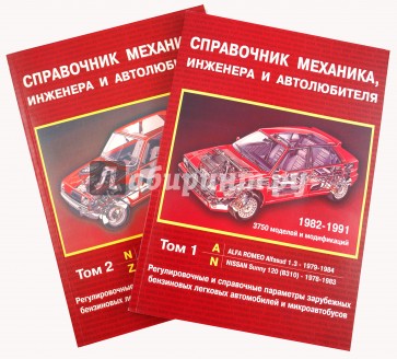 Справочник механика, инженера: в 2 томах с 1982-1991 г.