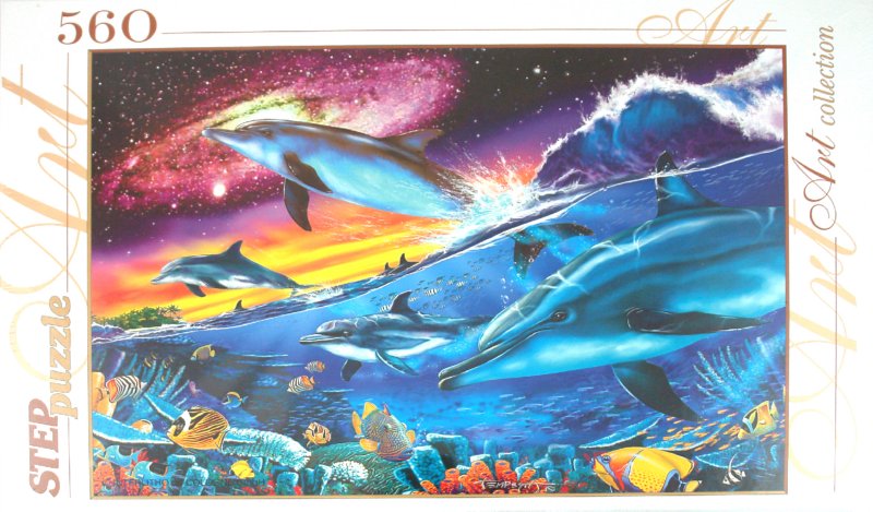 Иллюстрация 1 из 9 для Step Puzzle-560 "Подводный мир" (78077) | Лабиринт - игрушки. Источник: Лабиринт