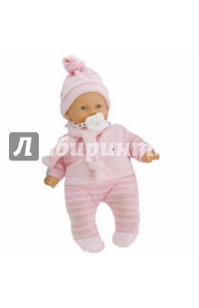 Кукла-младенец Нико в розовом, плачущий, 26см (3305).