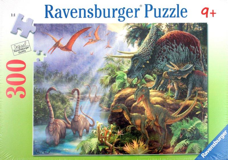 Иллюстрация 1 из 6 для Пазл "Мир динозавров"  (130443) | Лабиринт - игрушки. Источник: Лабиринт