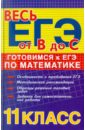 Манова Альбина Николаевна Готовимся к ЕГЭ по математике: 11-й класс
