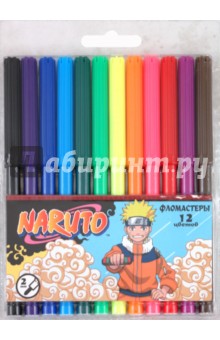 Фломастеры Naruto 12 цветов (848-12/N).