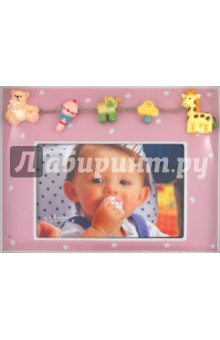  1015   Baby poly toys pink  (7728)