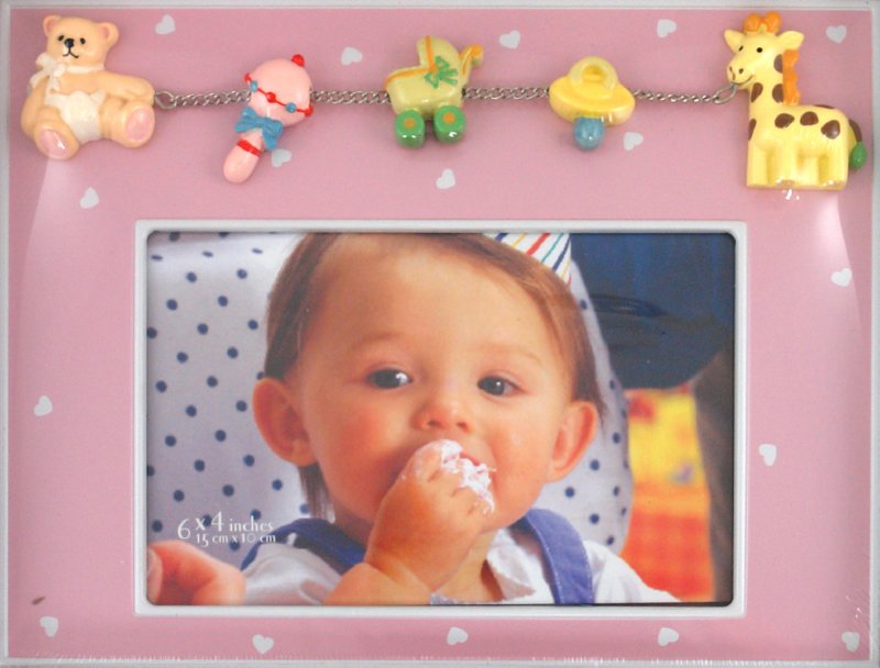 Иллюстрация 1 из 5 для Фоторамка 10х15 см "Baby poly toys pink" (7728) | Лабиринт - сувениры. Источник: Лабиринт
