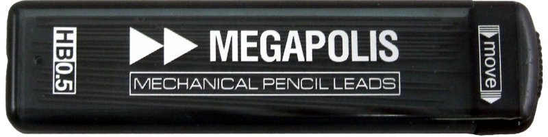 Иллюстрация 1 из 4 для Грифель запасной Megapolis, 0,5 мм, HB, 20 штук | Лабиринт - канцтовы. Источник: Лабиринт