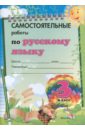 Самостоятельные работы по русскому языку. 3 класс. Практикум для учащихся